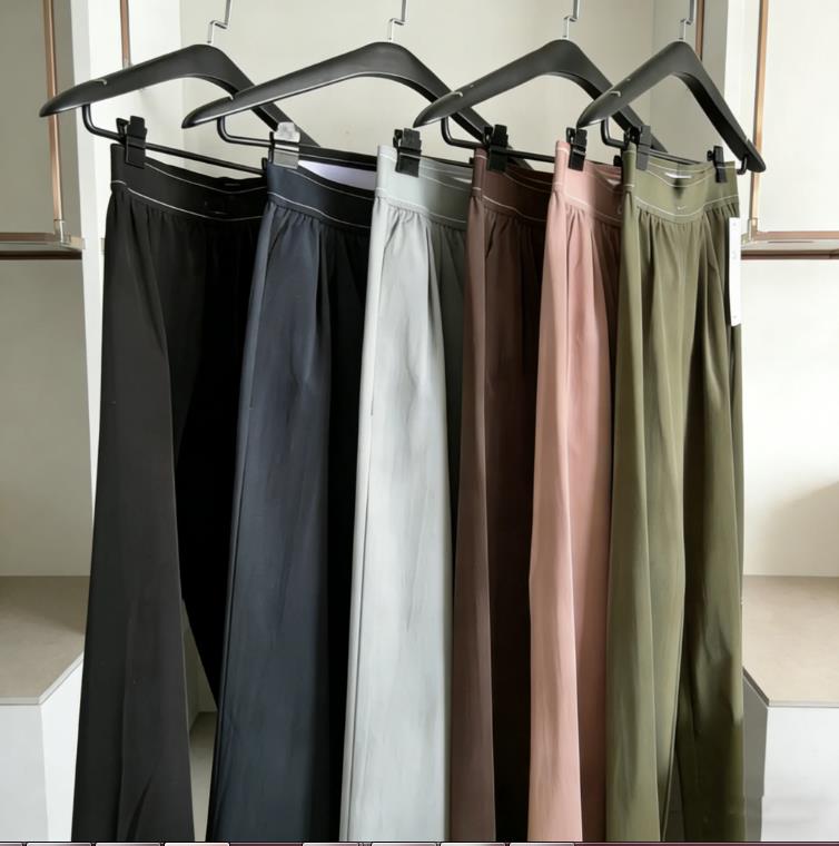 Women's Designer Yoga Sports Pants Womens High-Waist Full-length Dance Studio Trousers Straight-Leg leggings Trouser Yoga Sweatpants Wrinkle-resi