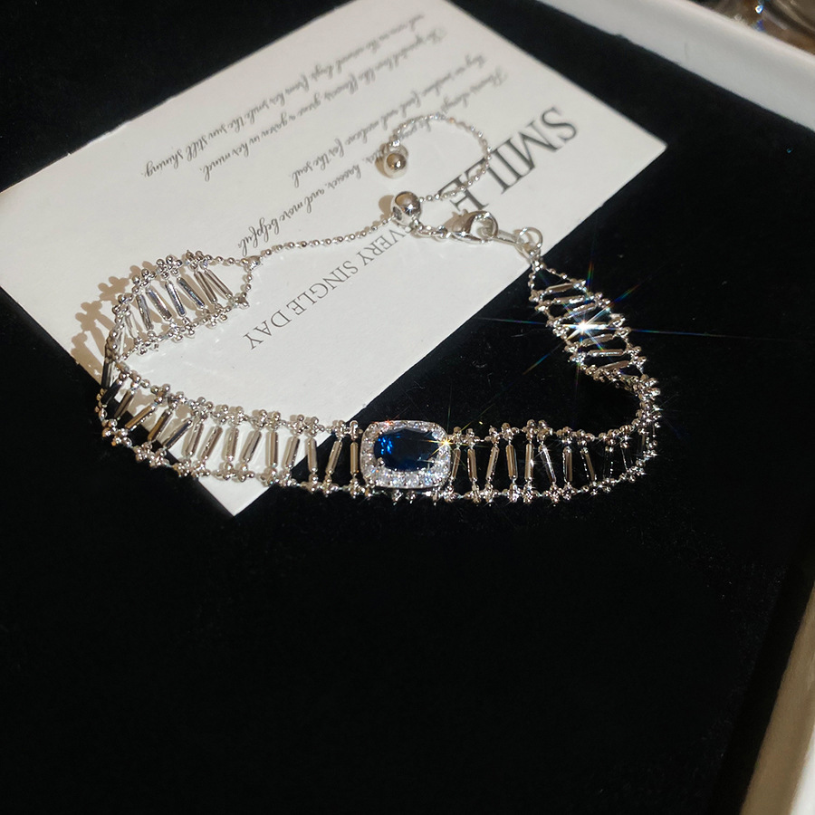 Italian lace snake bone bracelet s925 sterling silver thickly plated with 18k gold, ins jewelry wholesale - view 7