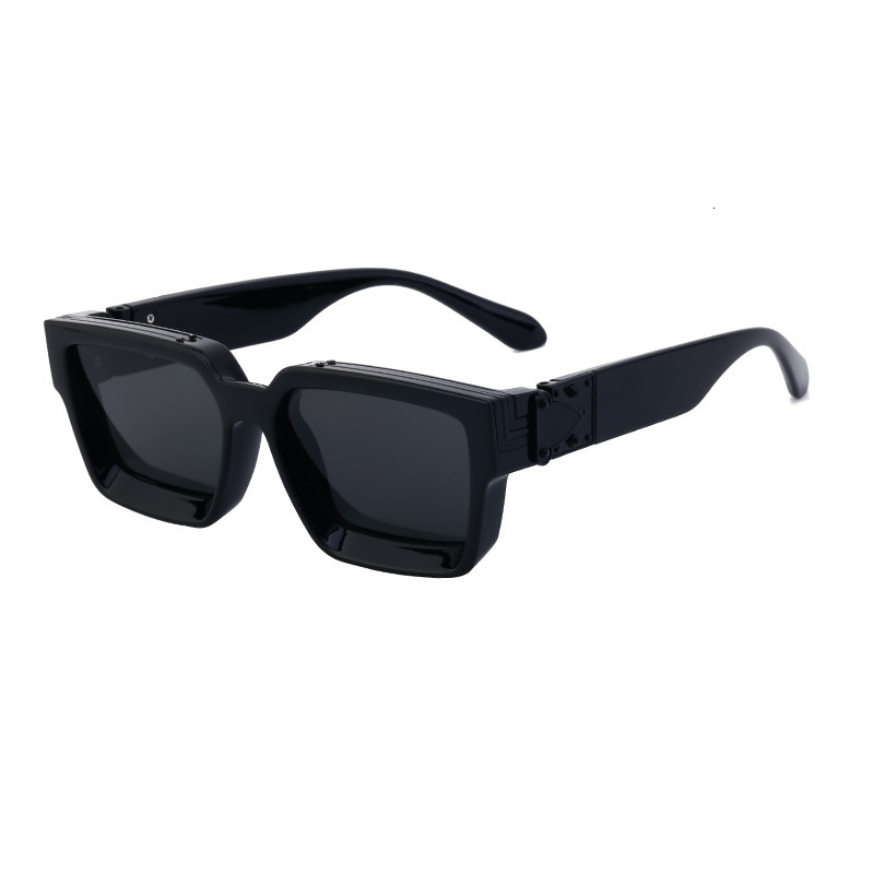 Ruiao Retro Black Millionaire Shades y Sunglasses 2026 For Men ner Square Sun Glasses Man Women Sunglass 260509
