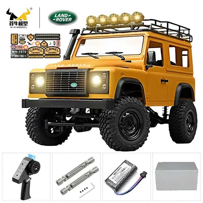 RC Car 112 MN MN99s Model RTR Version 24G 4WD RC Rock Crawler Defender Remote Control Car 1/12 RC Truck Toys MN82 MN82S M260605 - view 4