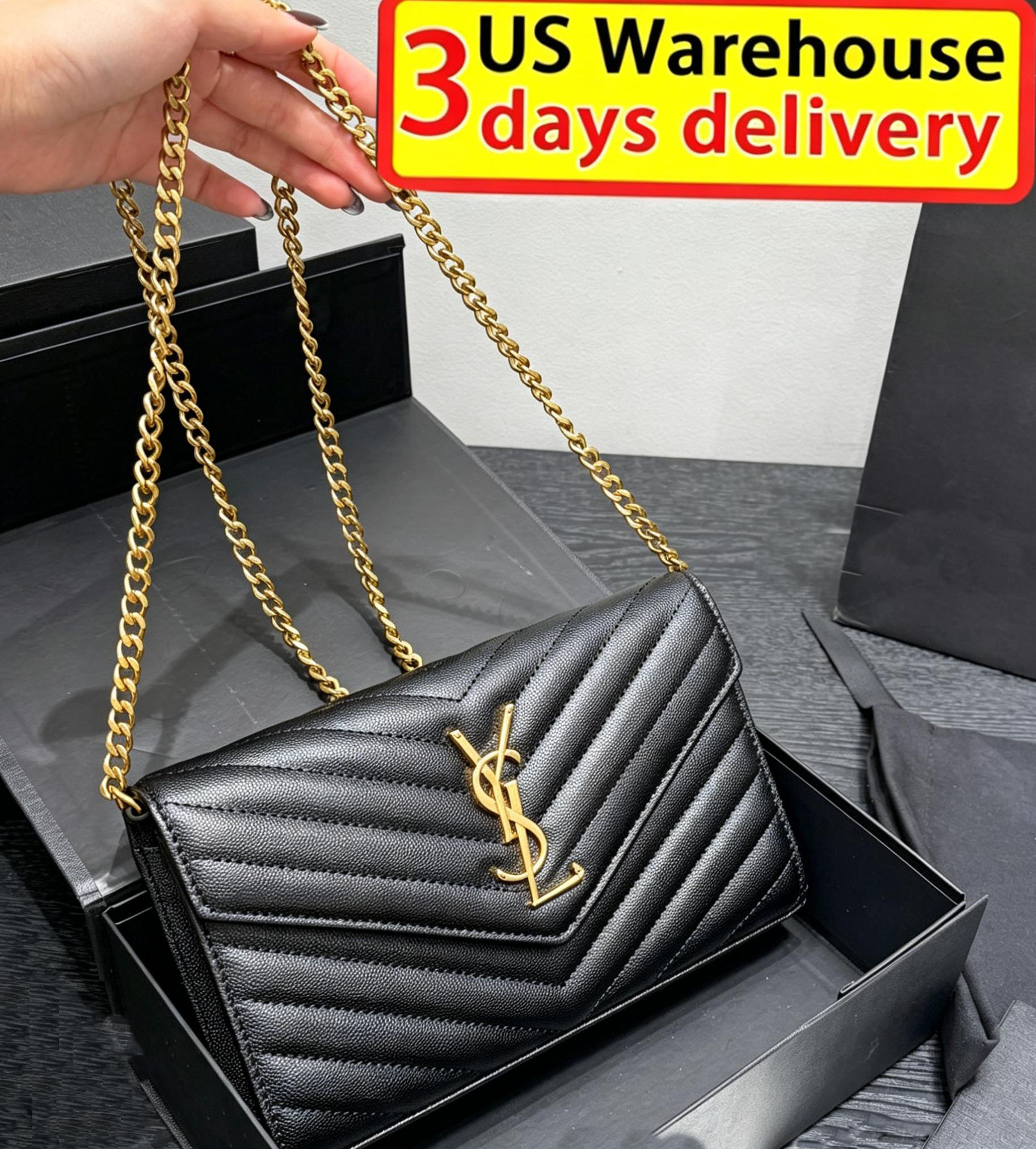 Designer Bag yslcross body designer bag Shoulder Bags Wallet Mutil-color Classic Handbag Chain Bag High Quality Flap Crossbody Bag Fashion Bag Fa