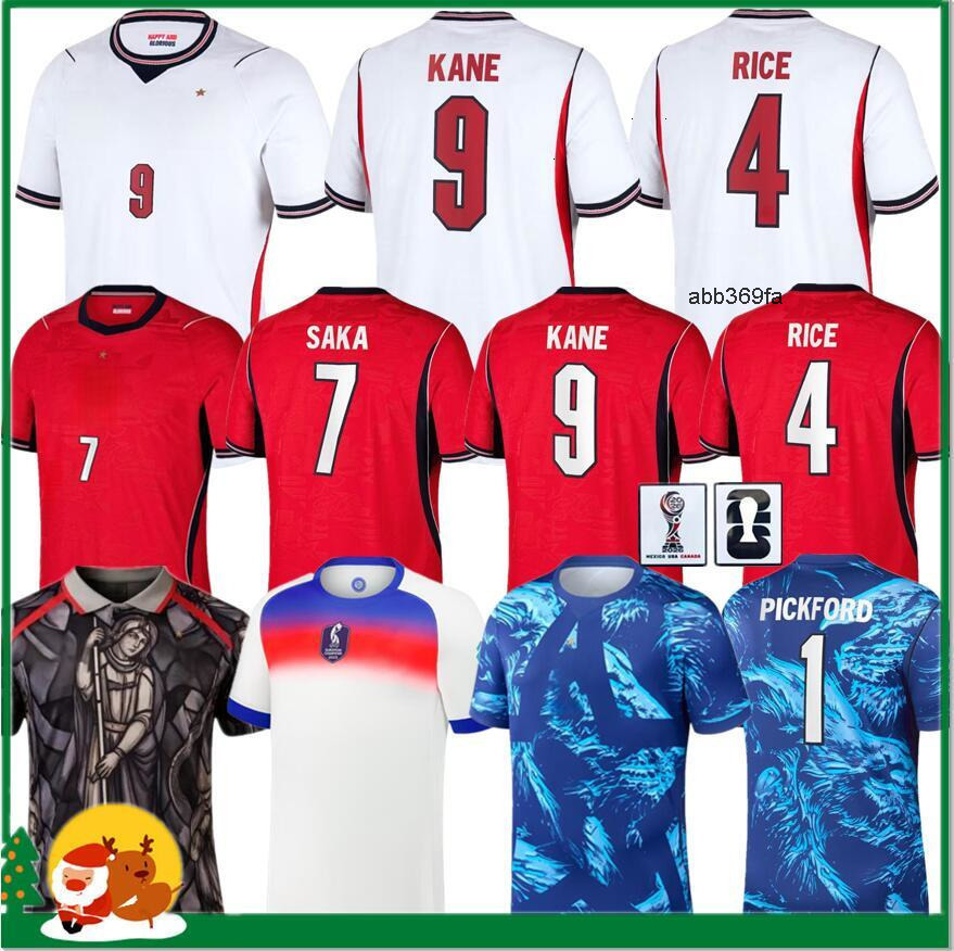 2026 ENGLAND World Cup 26 27 KANE Soccer Jerseys SAKA Player Version PALMER RICE england Football Shirts FODEN kids kit Women Men Goalkeeper training