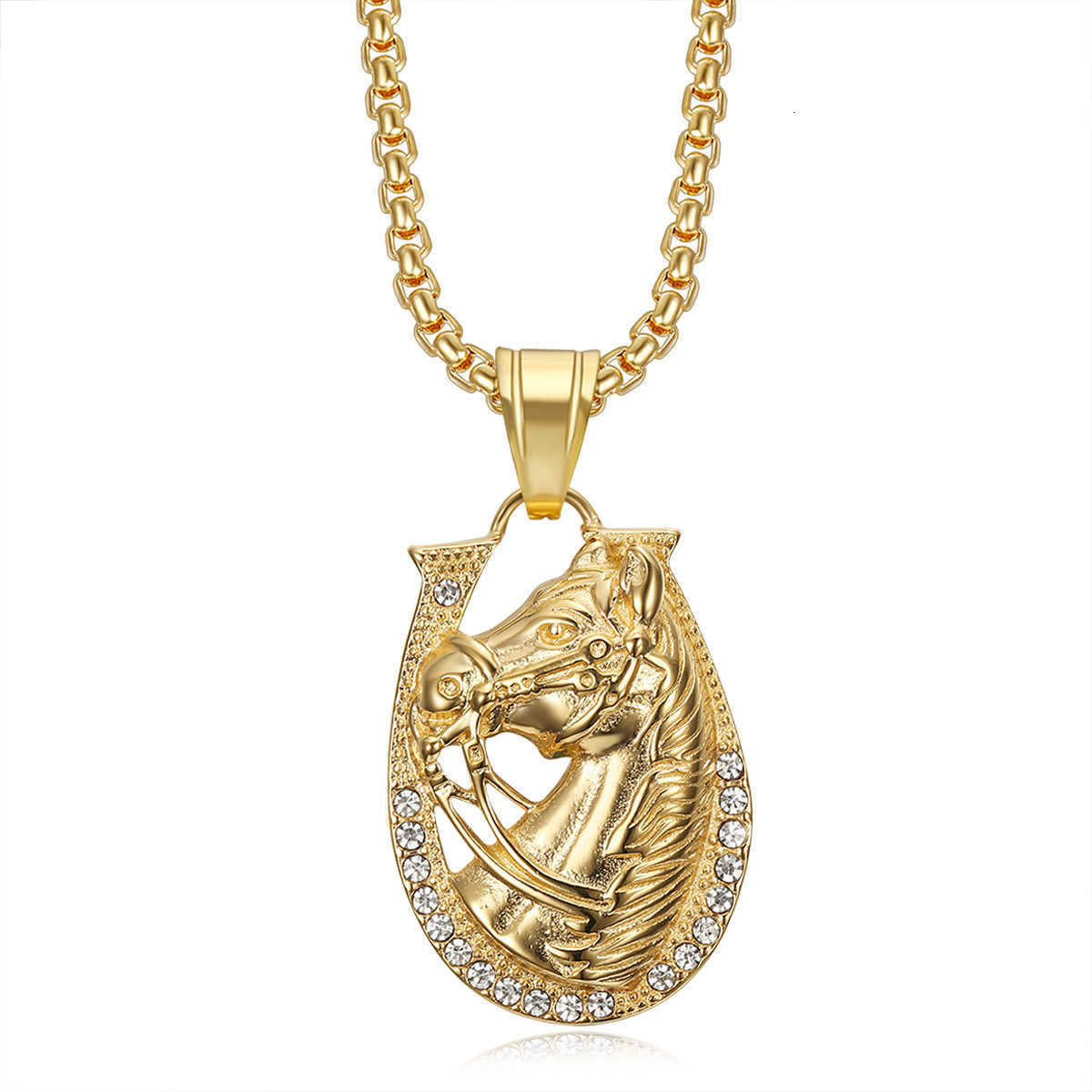 Luxury Minimalist Diamond-Set Fine Inlay Necklace for Women, Fashionable Trendy Collar Chain, Rose Gold X260606