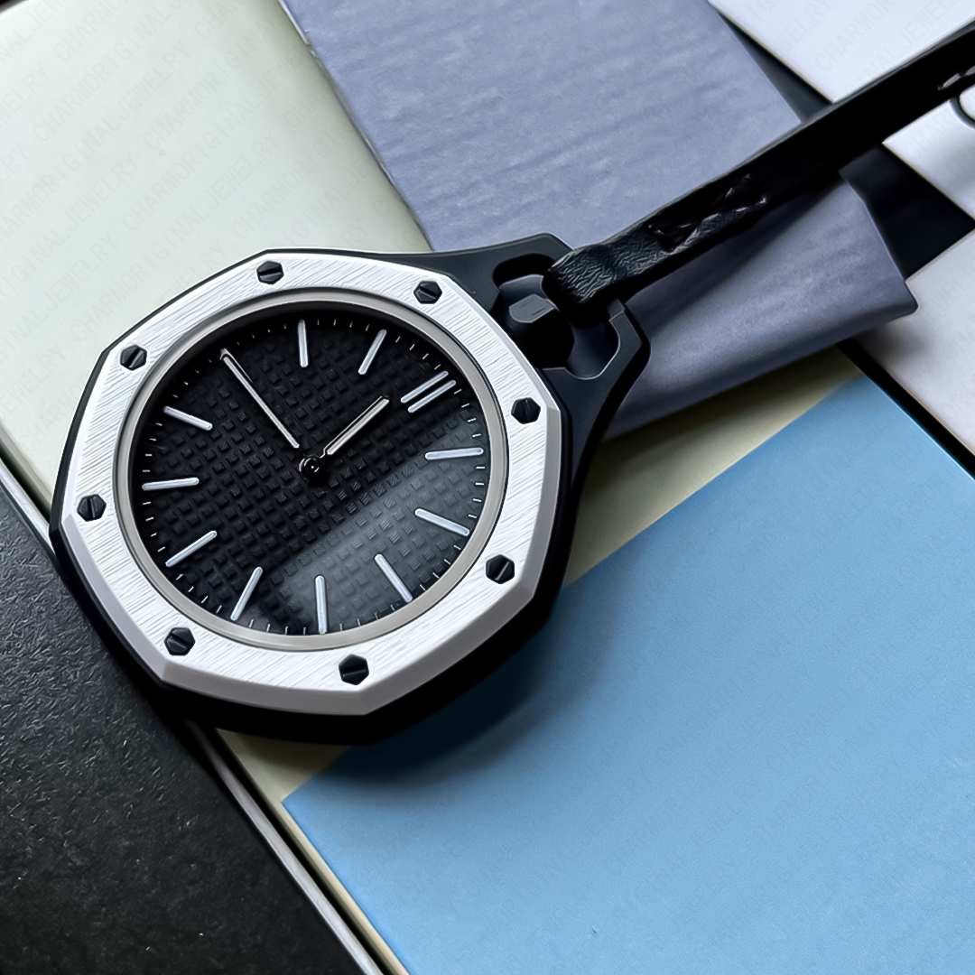 Pocket Watch Quartz Fashion Style Unisex Watch with Strap and Gift Box for Men Women Collectors Daily Wear Premium Look and Timeless Appeal Gift For All