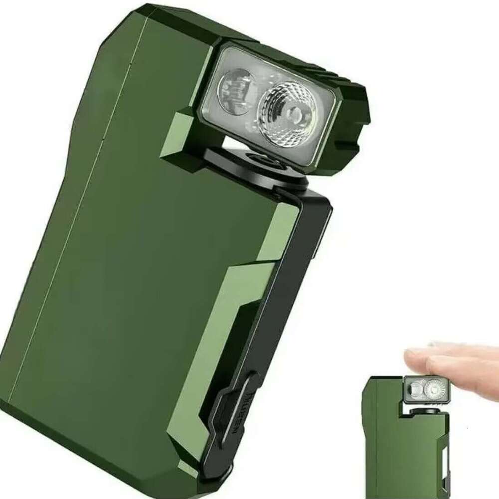 WUBEN G5 Rechargeable EDC Flashlight, 400 Lumens Dual Light Sources Mini Flashlight with RGB Light, Portable Pocket Flashlights 26Y0316
