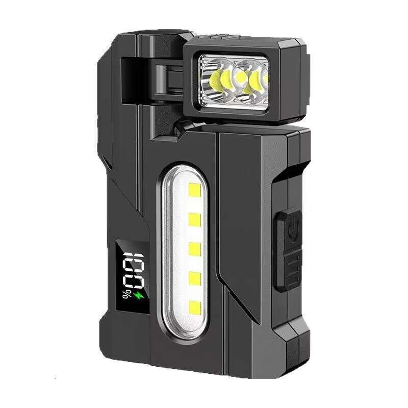WUBEN G5 Rechargeable EDC Flashlight, 400 Lumens Dual Light Sources Mini Flashlight with RGB Light, Portable Pocket Flashlights 26Y0316