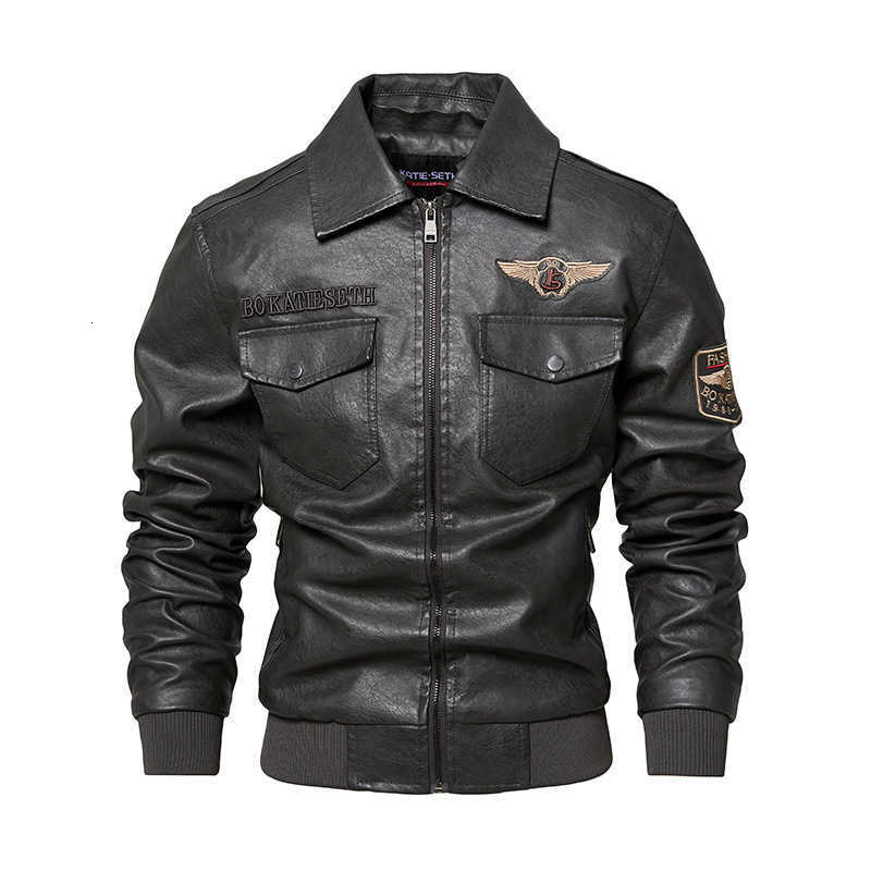 Fall/Winter New Style Leather Jacket for Men - Slim Fit, Stylish, Motorcycle PU Leather Jacket for Men's Fashion X260606