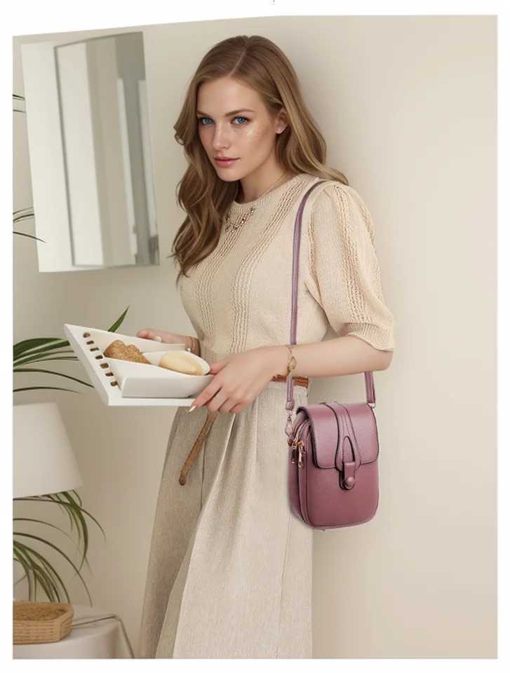 Designer Mobile Crossbody Wen Phe Bag Large Capacity Shoder bag Zipper Pouch Phe Case Bag Card Holder Purse Wallet Cluh J260606 - view 6