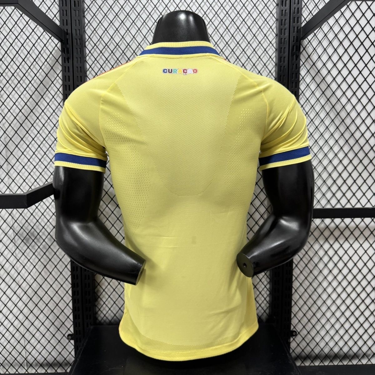 2026 World Cup Curacao Men Soccer Jerseys Home Royal Blue & Away Pale Yellow Football Shirt player version fan version jersey Custom Name & Number S-3