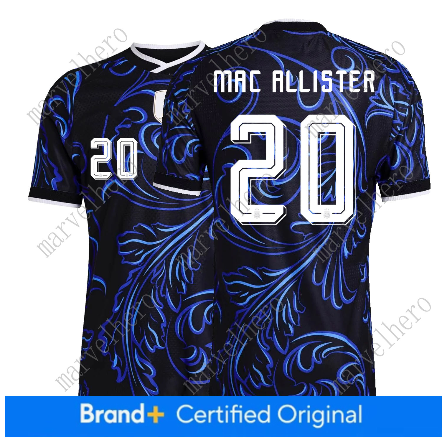 Argentina Away Jersey NO.22 Lautaro Martinez World Cup 2026 Soccer T shirt Argentina National Team Sports T-shirt Jerseys Flag Football Stars Man Woma