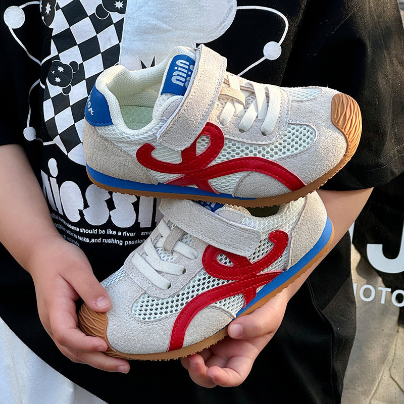 Free shipping luxury Kid's Shoes Lightweight, breathable comfortable soft soled children's shoes for boys and girls