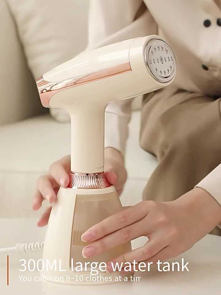 Portable steam iron handheld iron for household flat ironing and hanging ironing - high power capacity C260601