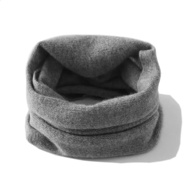 Alashan 100 Cashmere Small Scarf for Men Autumn and Winter Knitted Warm Neck Warmer Scarf for Women Versatile Neck Cover 260605 - view 4