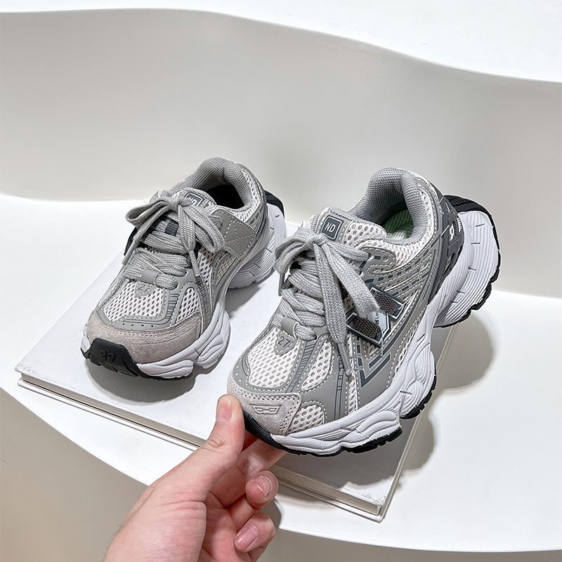 Free delivery luxury Kid's Shoes Sports shoes children's new style dad breathable and comfortable running shoes - view 8