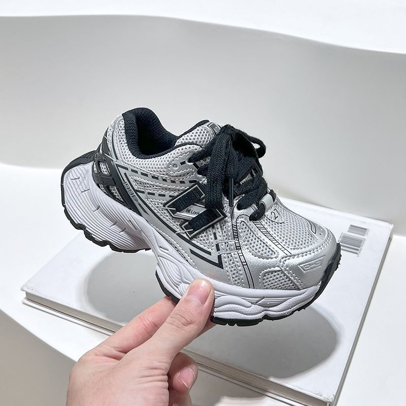 Free delivery luxury Kid's Shoes Sports shoes children's new style dad breathable and comfortable running shoes - view 7