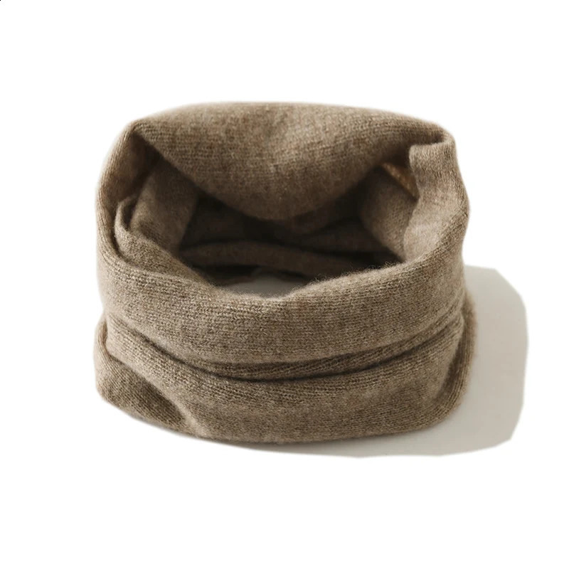 Alashan 100 Cashmere Small Scarf for Men Autumn and Winter Knitted Warm Neck Warmer Scarf for Women Versatile Neck Cover 260605 - view 3