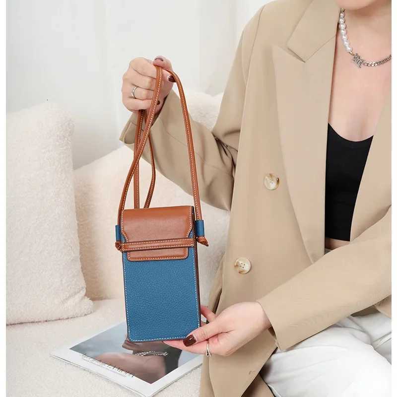 Designer Brand Famous New Bag Genuine Leather Fi Small Crossbody Bags Wen Mini Leather Shoder Messenger Bag for Girl Phe Purse J260606 - view 6