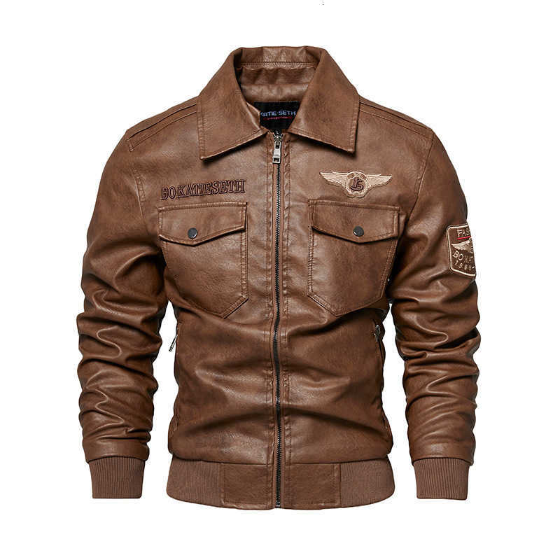 Fall/Winter New Style Leather Jacket for Men - Slim Fit, Stylish, Motorcycle PU Leather Jacket for Men's Fashion X260606