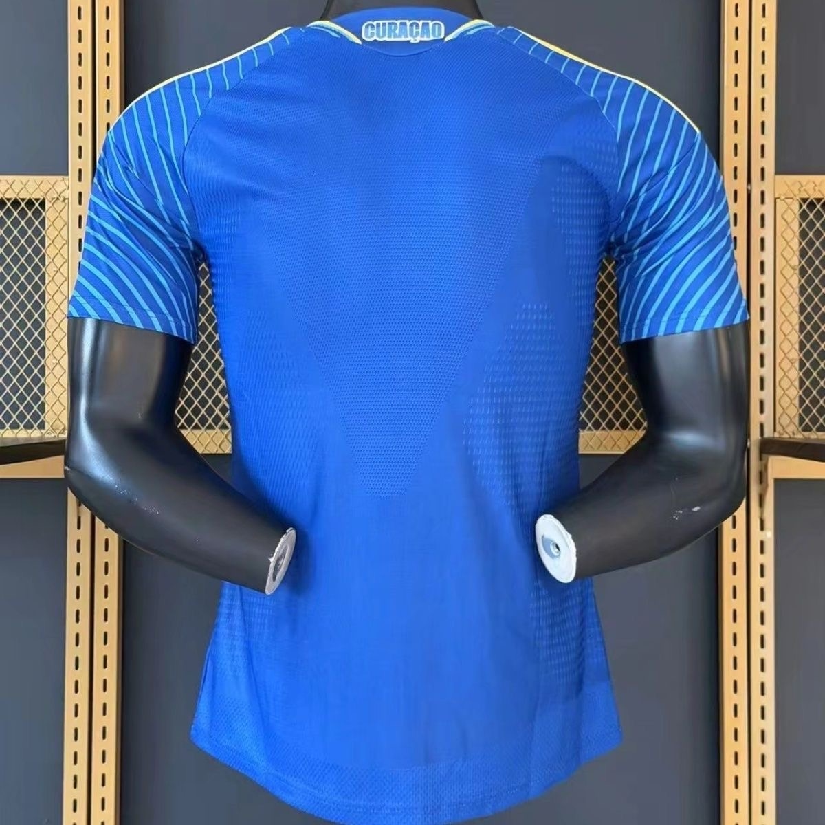2026 World Cup Curacao Men Soccer Jerseys Home Royal Blue & Away Pale Yellow Football Shirt player version fan version jersey Custom Name & Number S-3