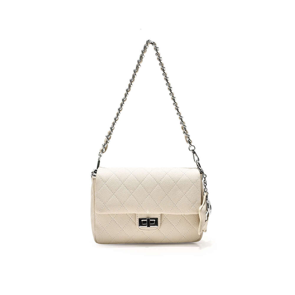 Women Diamond Pattern Chain Bag Niche Design High End Single Shoulder Crossbody Small Square Handbag For Daily SENYY