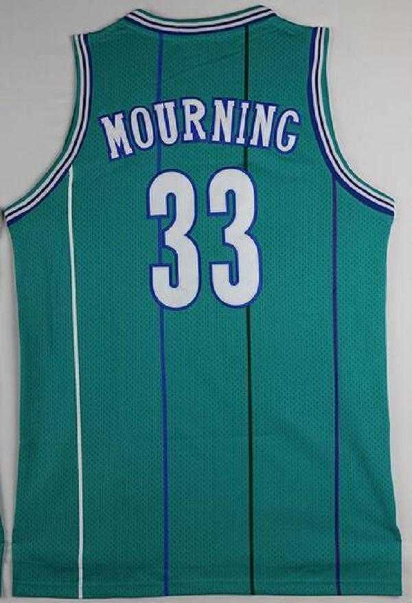Retro Top Quality 2 Johnson Jersey 33 Mourning 50 Reeves 1 Bogues Jerseys 10 Bibby 3 Abdur Rahim 44 Pistol Men Basketball Shorts Shirts
