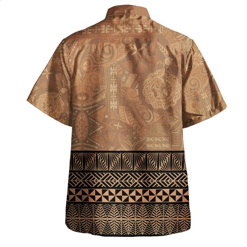 Summer Vintage 3D Polynesian Tonga Flag Emblem Printing Shirts Tonga Coat Of Arm Rubgy Graphic Short Shirts Men Fashion Tops260605BJ - view 6