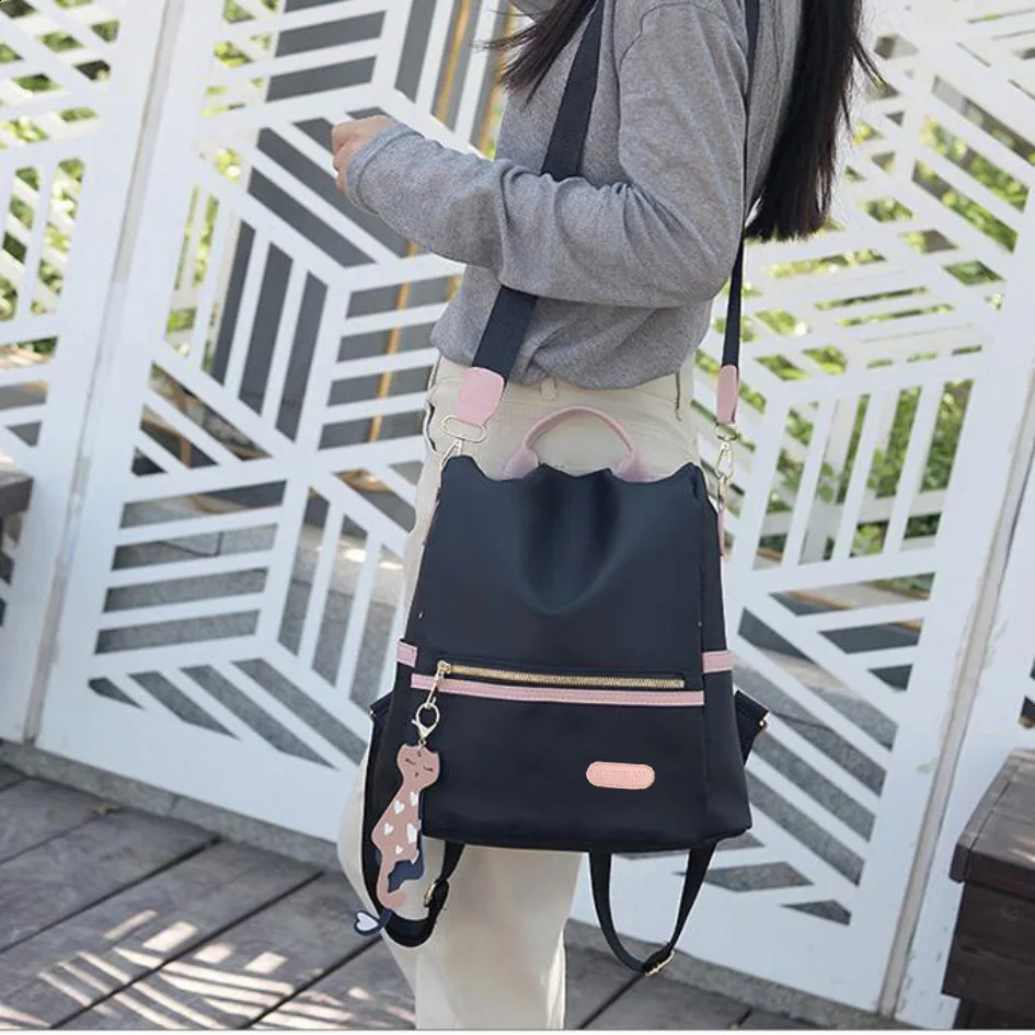 Backpack womens backpack travel antitheft oxford cloth light and fashionable versatile y260615 - view 3