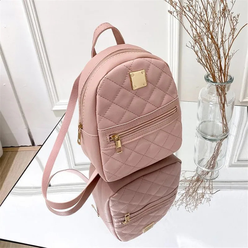 Backpack for Women PU Leather Multifunction Crossbody Bag Ladies Phone Pouch Pack y Shoulder Messenger Bags y260615 - view 3