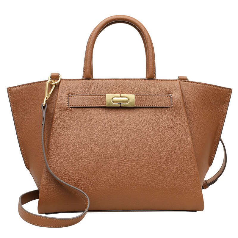 Women Genuine Leather High End Elegant Commuter Bag Fashionable Shoulder Handbag Large Capacity Daily SENYY