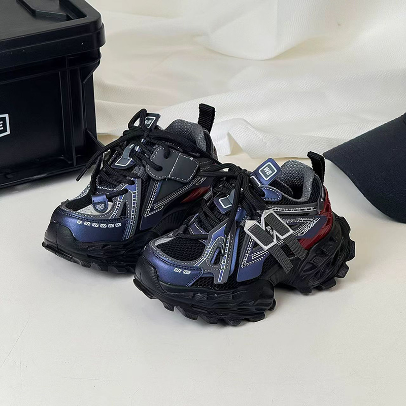 Free shipping designer 2026 Childrens sports shoes 2026 boys breathable running shoes girls fashionable mesh