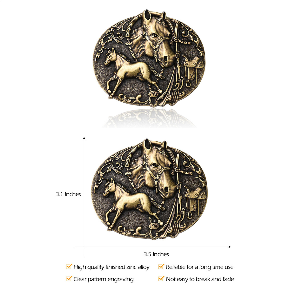 Vintage meets fashion Alloy buckle PU belt suitable for both men and women to create a personalized Western style 250701