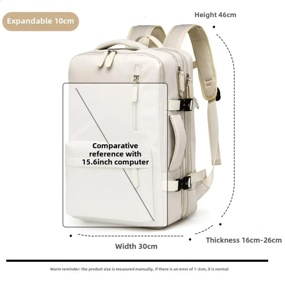 Backpack 45x30x25 Airplane Cabin Hand Luggage Laptop for Aeroplane Travel School Men Womens Bag y260615 - view 7