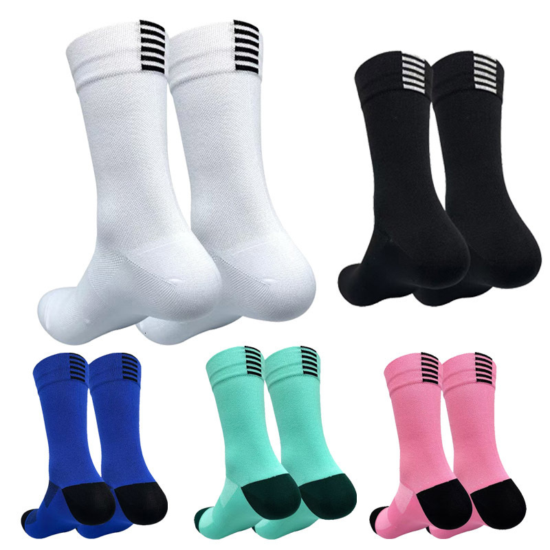 Elite Cycling Socks Outdoor Practical Training Wear-Resistant Quick-Dry Mesh Sweat-Absorbing Breathable Mid-Calf Sports Socks - view 3