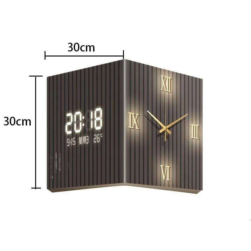 Modern Wall Decorative Led Digital Clock Large Temperature Office Interior Calendar Clocks Aesthetic Room Decor 26Y0608 - view 7