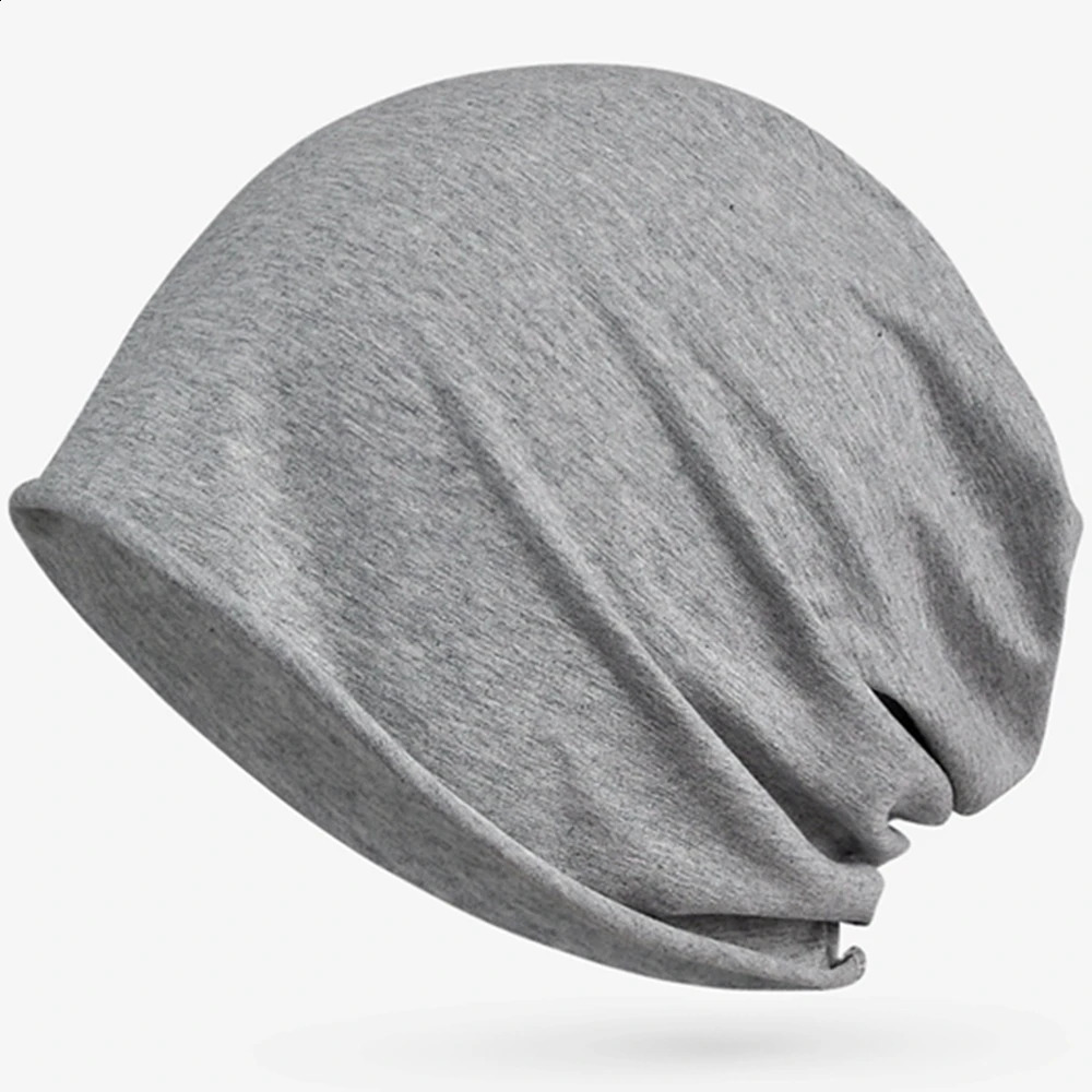Summer Cycling Thin Beanies Lady Sunshade Skullies Men Hiphop Slouchy Hats Dad Fishing Bonnet Cap Women Camping Pile Hat 260608 - view 4