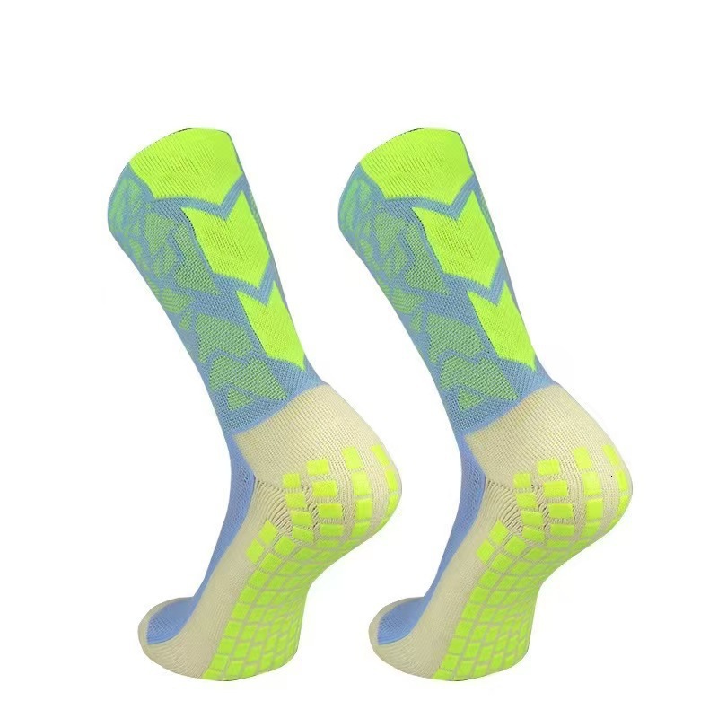 Adult Mid-Calf Colorful Football Socks Men's Competition Training Thickened Towel Bottom Dotted Anti-Shock Non-Slip Sports Socks - view 5