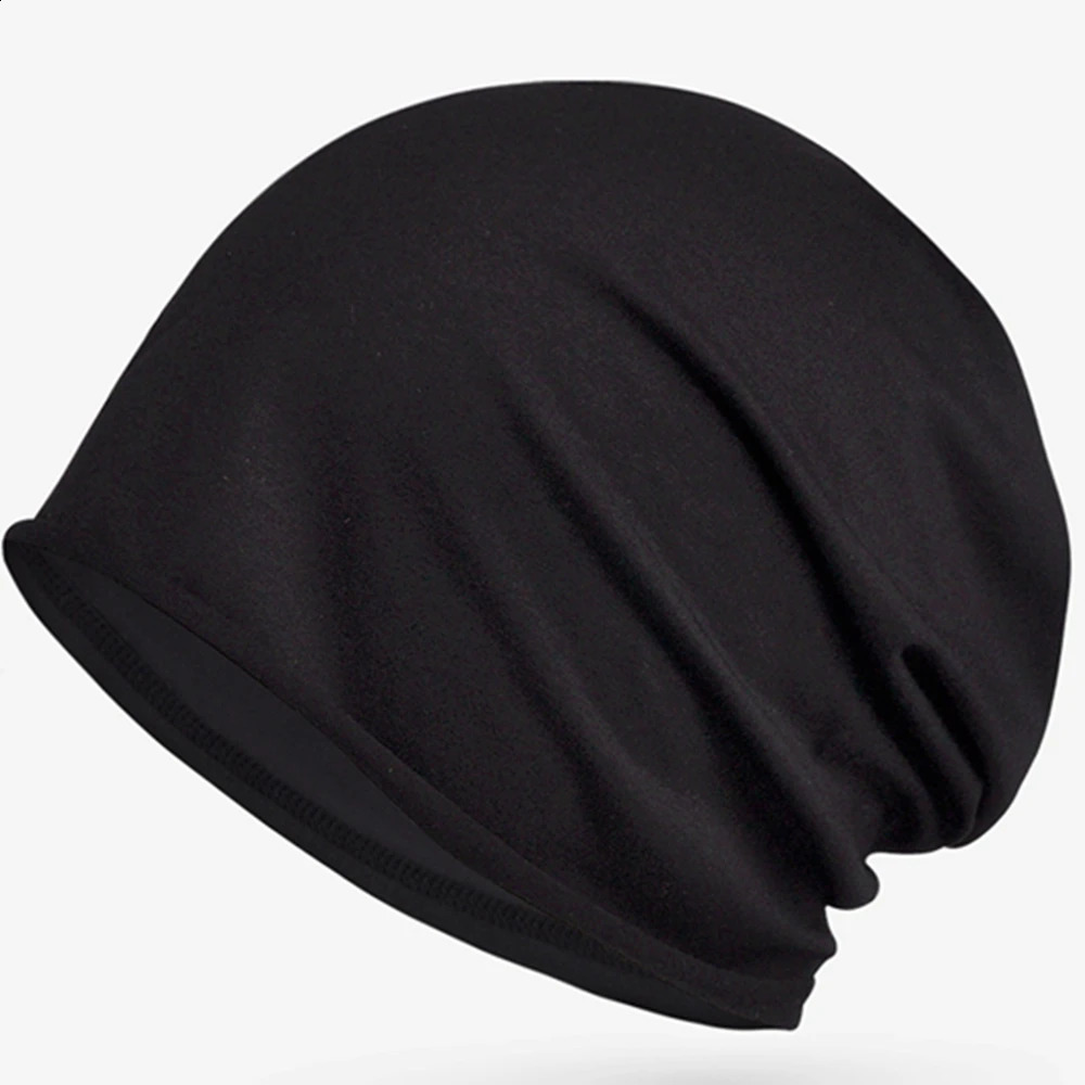 Summer Cycling Thin Beanies Lady Sunshade Skullies Men Hiphop Slouchy Hats Dad Fishing Bonnet Cap Women Camping Pile Hat 260608 - view 3