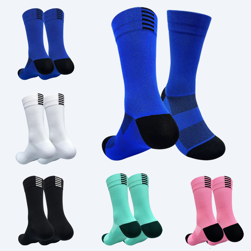 Elite Cycling Socks Mesh Sweat-Absorbing Breathable Wear-Resistant Outdoor Road Bike Quick-Dry Running Long Sports Socks - view 3