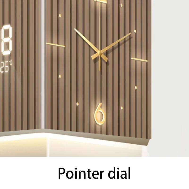 Modern Wall Decorative Led Digital Clock Large Temperature Office Interior Calendar Clocks Aesthetic Room Decor 26Y0608 - view 6