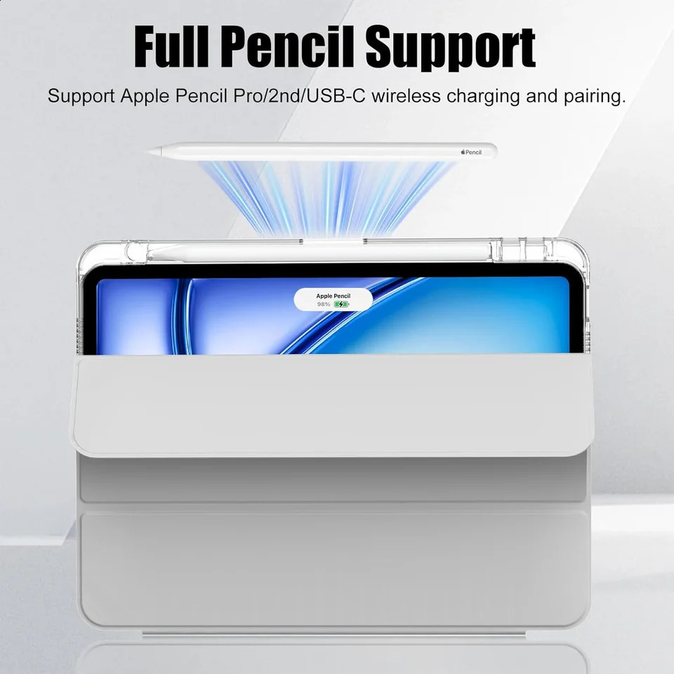 Clear Crystal Protective Case for iPad 5th 6th 7th 8th 9th 10th 11th Gen Air 1 2 3 4 5 6 7 11 Mini Pro 129 Tablet Cover 260528 - view 7