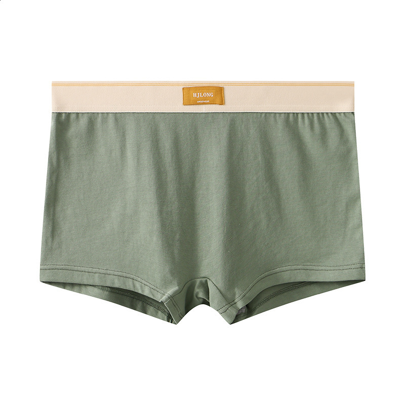 3PCSPack 100% Cotton Trendy Solid Womens Panties Knit Breathable Boxer Underwear Soft High Elastic Midrise Thin Boyshorts 250828
