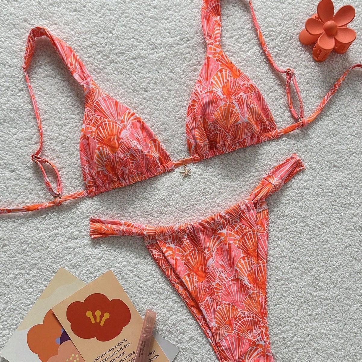 2026 new solid color sexy bikini swimsuit for women high-end bikini fresh and stylish swimsuit250319bj