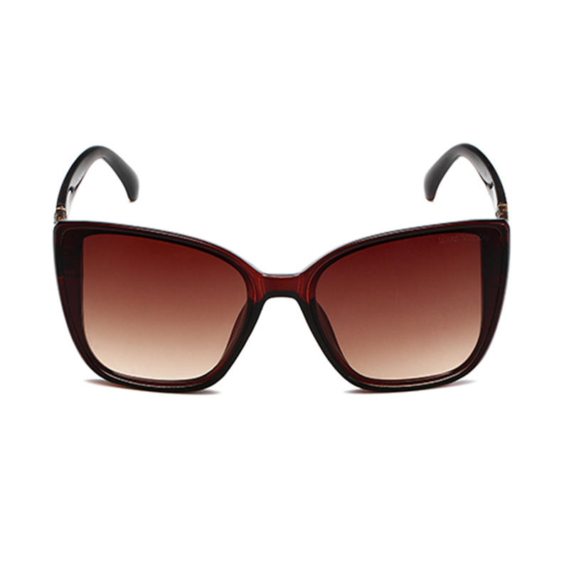 Hot Sale Luxury Designer Cat Eye Oversized Sunglasses for Women Trendy Decoration UV Protection Gradient Sun Glasses for Outdoor Beach Travel