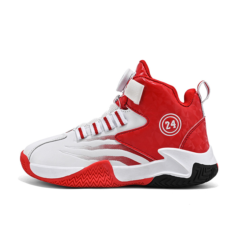 Children Basketball Shoes High Top Rubber Non-slip Field Training Sports Shoes Umshop for Kids Shoes Size 31 - 40 U0594