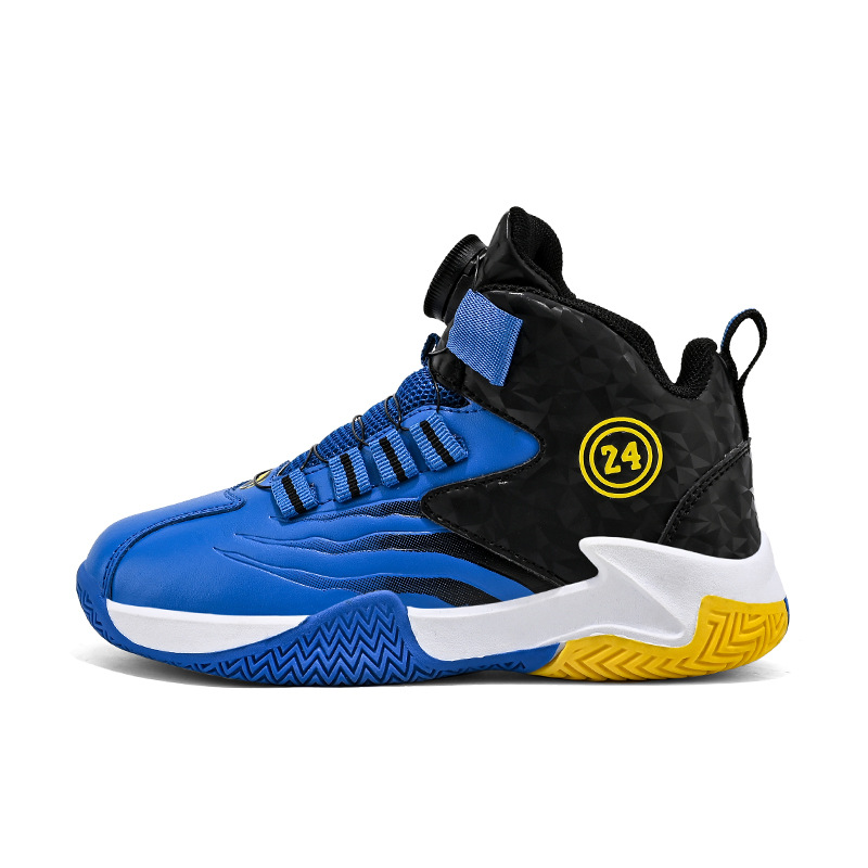 Children Basketball Shoes High Top Rubber Non-slip Field Training Sports Shoes Umshop for Kids Shoes Size 31 - 40 U0594