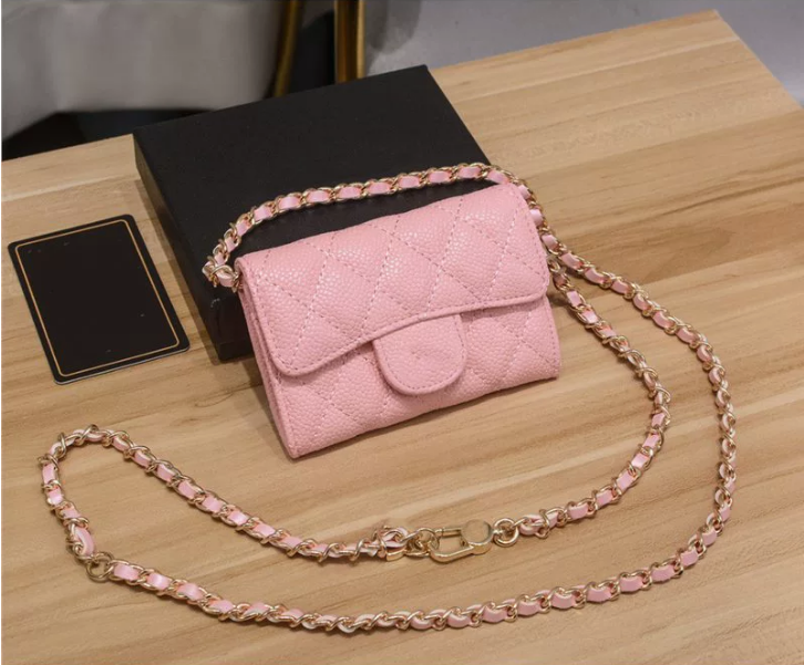 10A Luxury Lambskin Handbag Designer Bag Fashion Mini Flap Purse Brands Tote cc bag Woman Metal Classic shoulder bag wallet Lady High Quality Crossbody bag With Chain