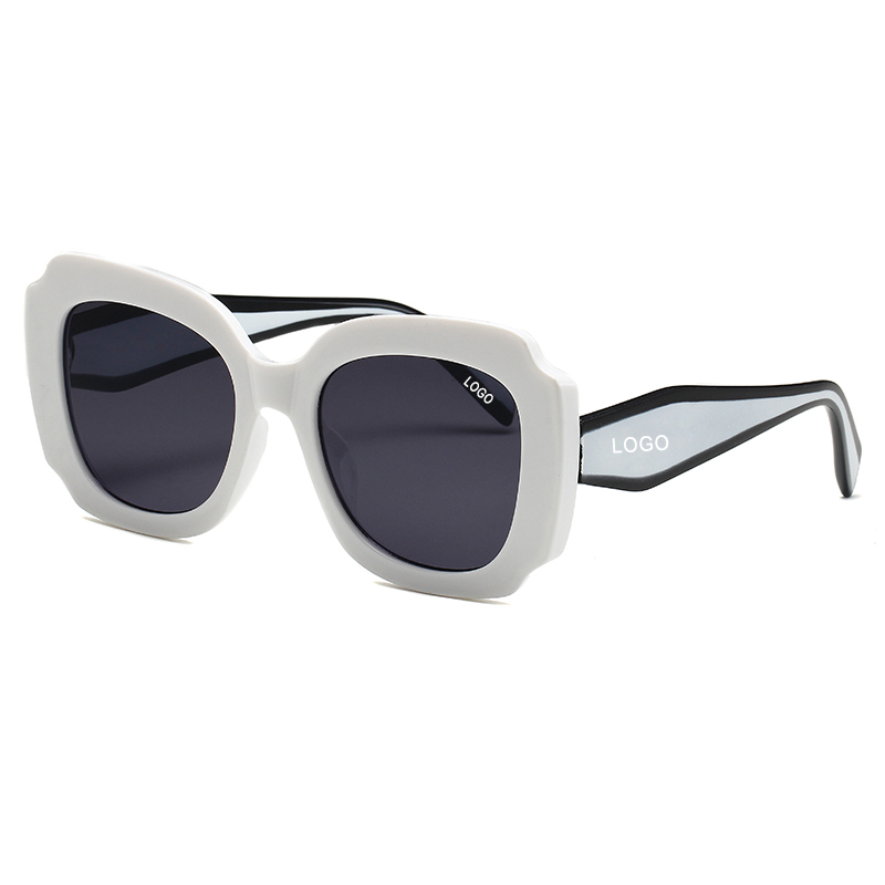 High Quality Luxury Designer Square Oversized Sunglasses Fashion Gradient Lens Shades Trendy Leopard Solid Color UV Protection Eyewear for Women and M