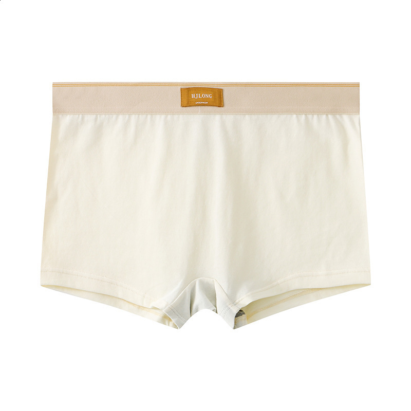 3PCSPack 100% Cotton Trendy Solid Womens Panties Knit Breathable Boxer Underwear Soft High Elastic Midrise Thin Boyshorts 250828