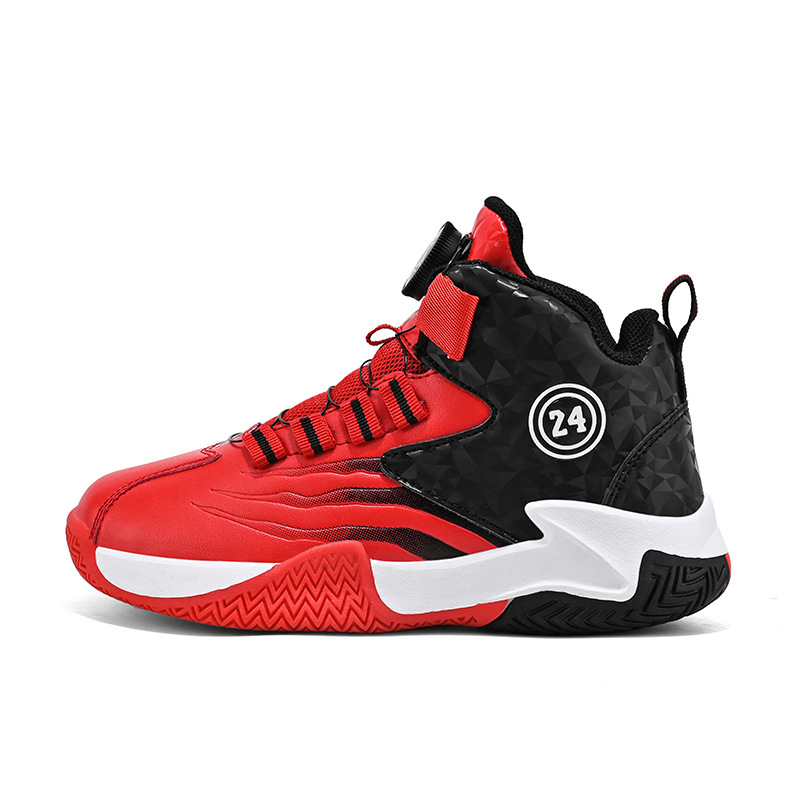 Children Basketball Shoes High Top Rubber Non-slip Field Training Sports Shoes Umshop for Kids Shoes Size 31 - 40 U0594