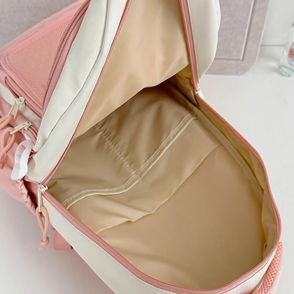 Y2K Cute Cat Ita Backpacks Large Capacity Knapsack Casual Girl Transparent DIY Display Rucksack Cartoon Trendy Travel Schoolbags y260615 - view 6